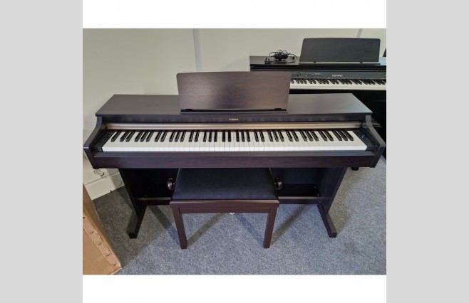 Yamaha YDP-162 Digital Piano | Satin Rosewood Finish | UK Delivery In Days | Warranty | P/X | Finance Options | Includes Stool, Headphones | Used | Serial Number BCUO01126 - Image 1